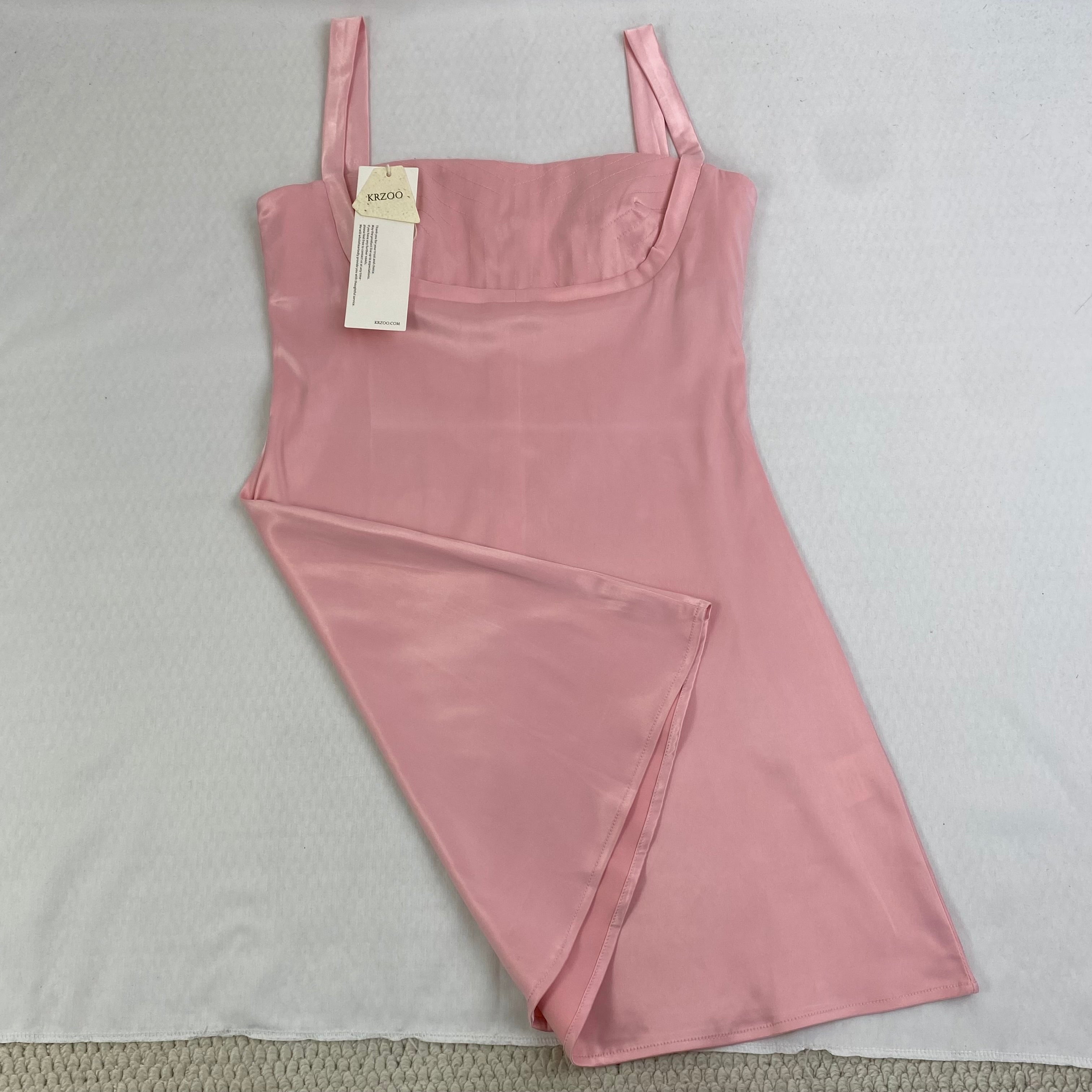 Strapless halter top with open back short dress