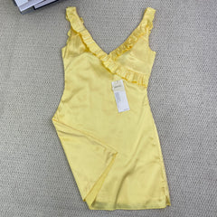 Strapless sleeveless racerback short dress