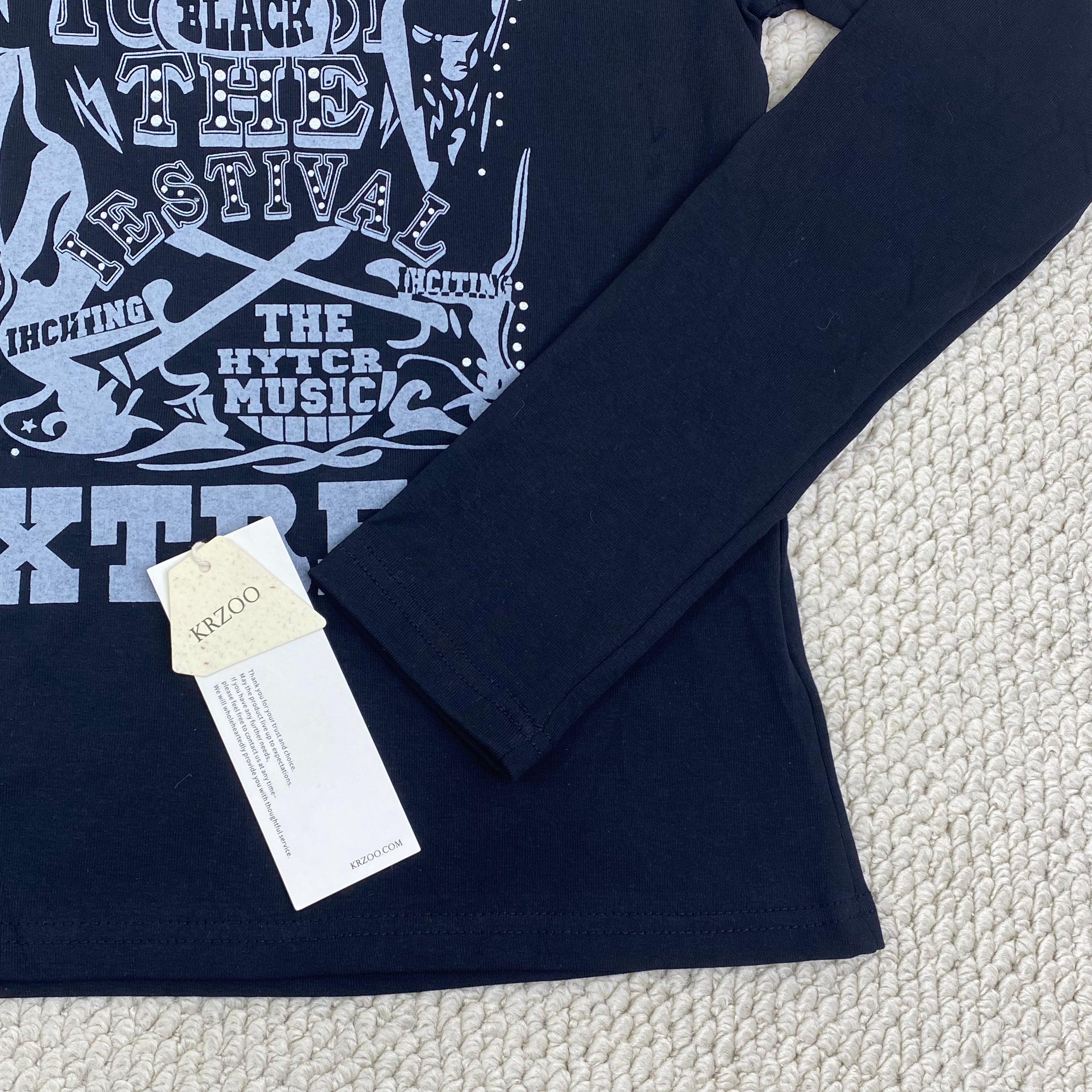 American-style high street long-sleeved shirt