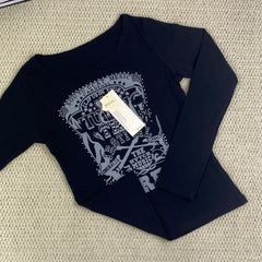 American-style high street long-sleeved shirt