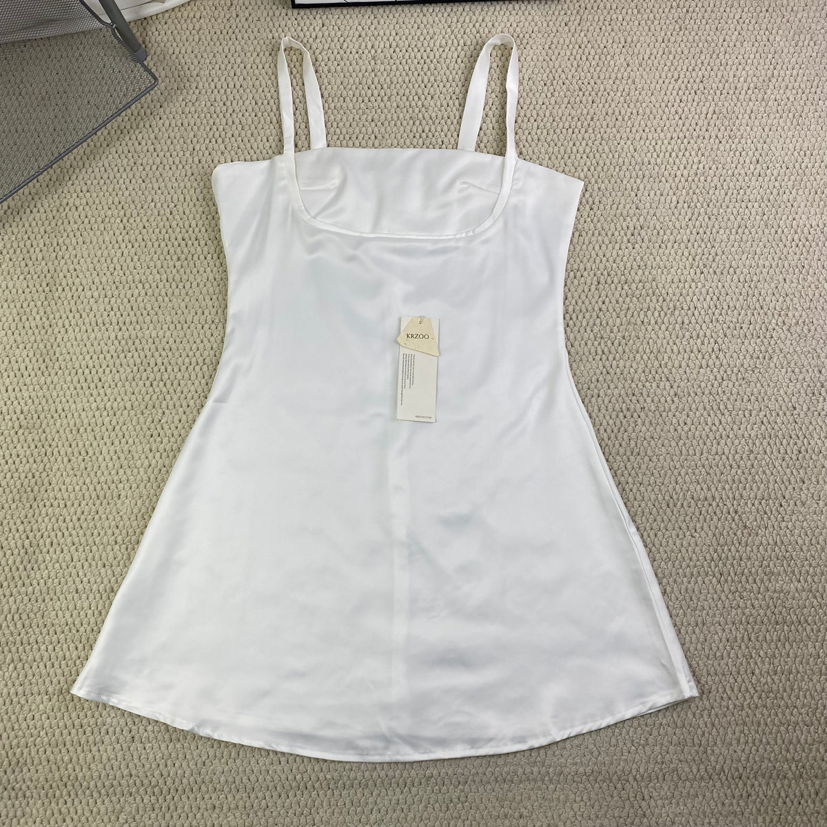 Pure Desire Square-neck A-line Dress