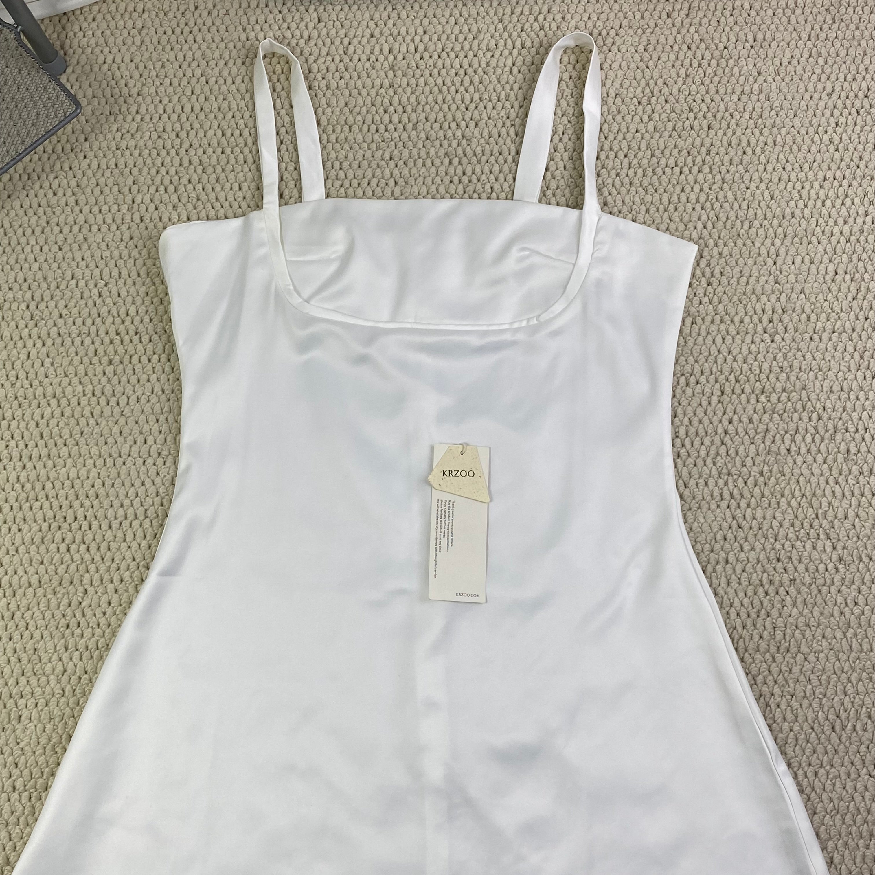 Pure Desire Square-neck A-line Dress