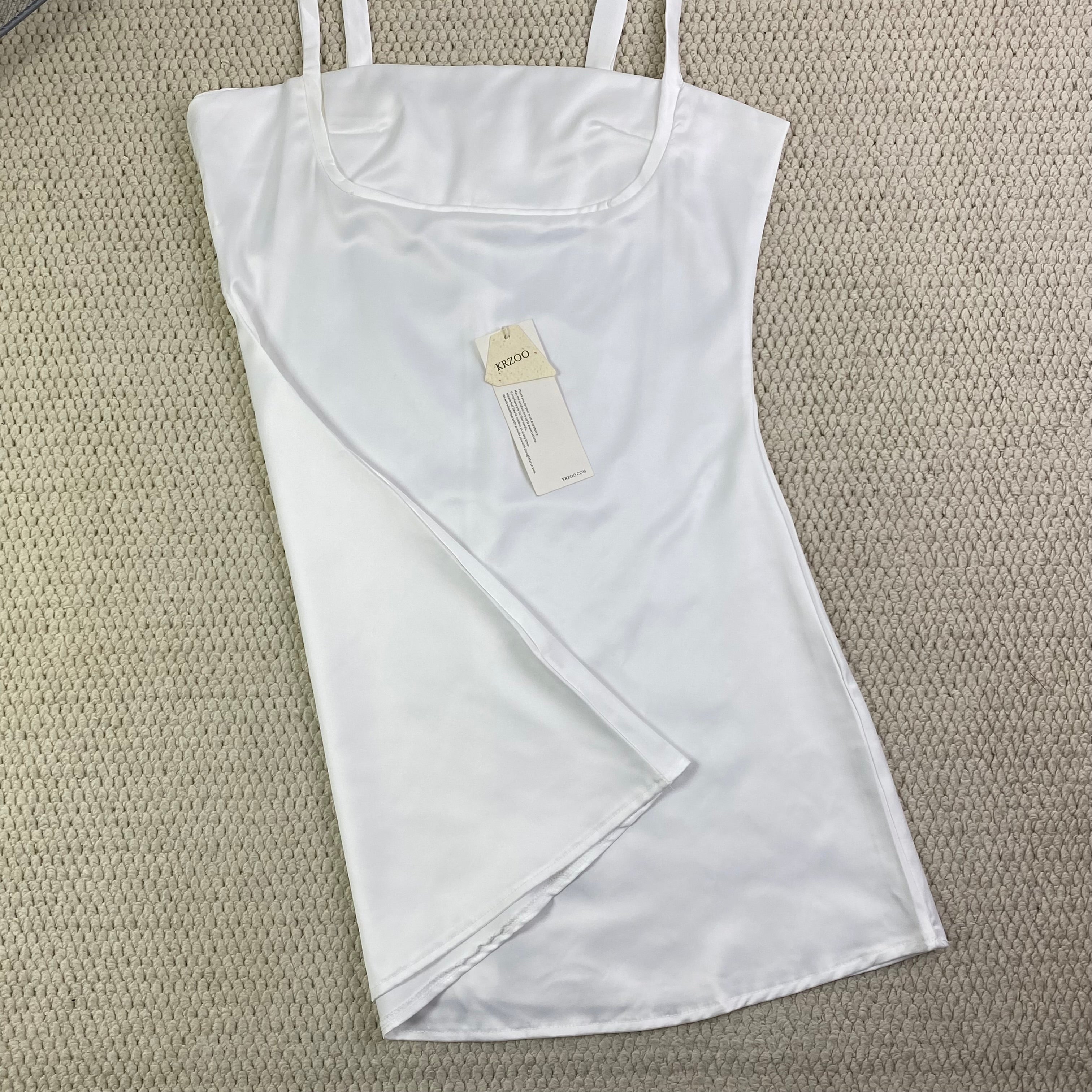 Pure Desire Square-neck A-line Dress