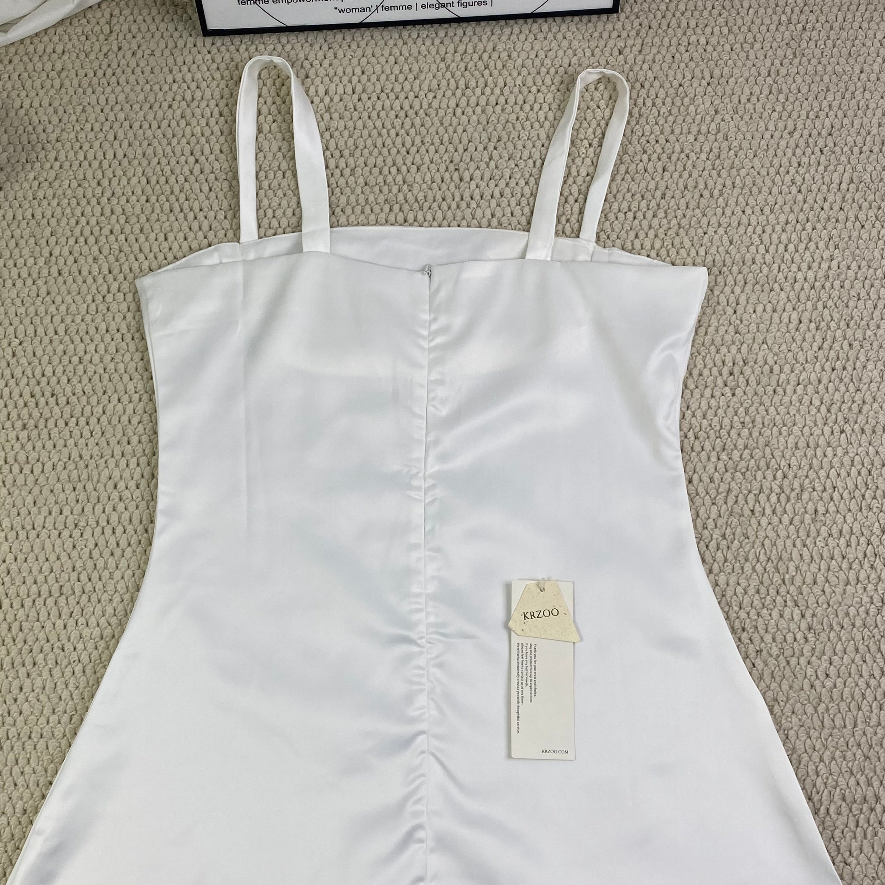 Pure Desire Square-neck A-line Dress