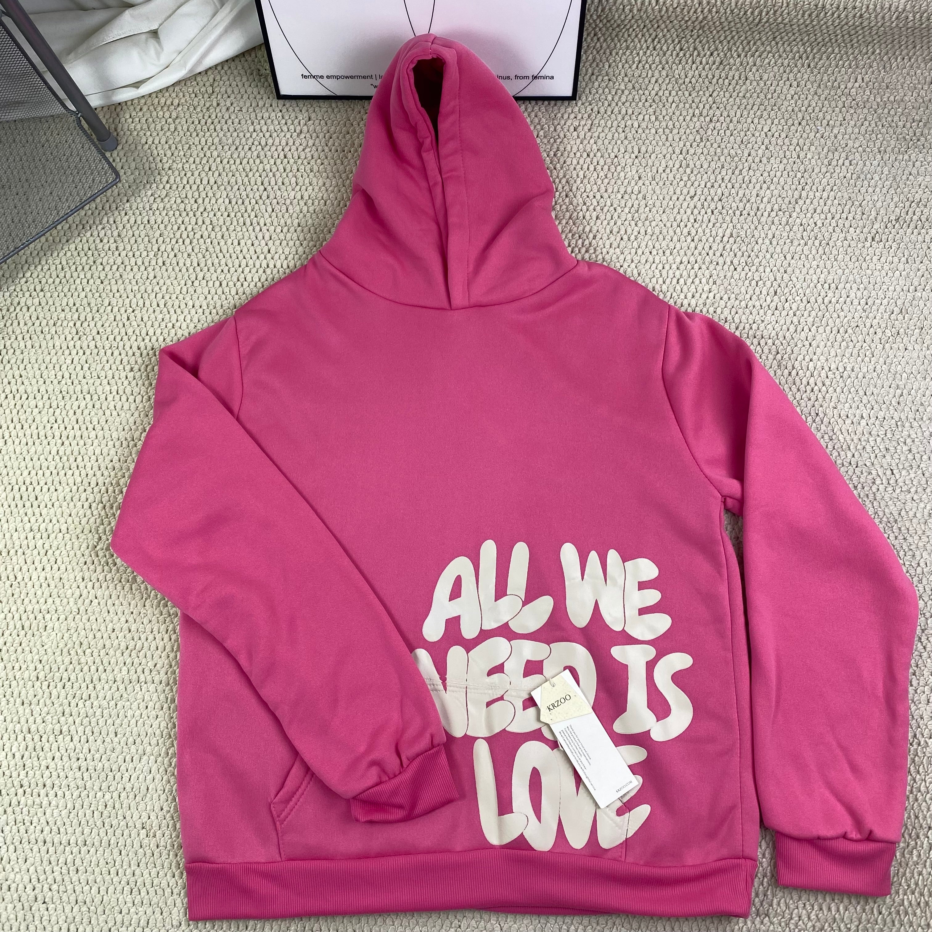 Y2K street hooded sweatshirt