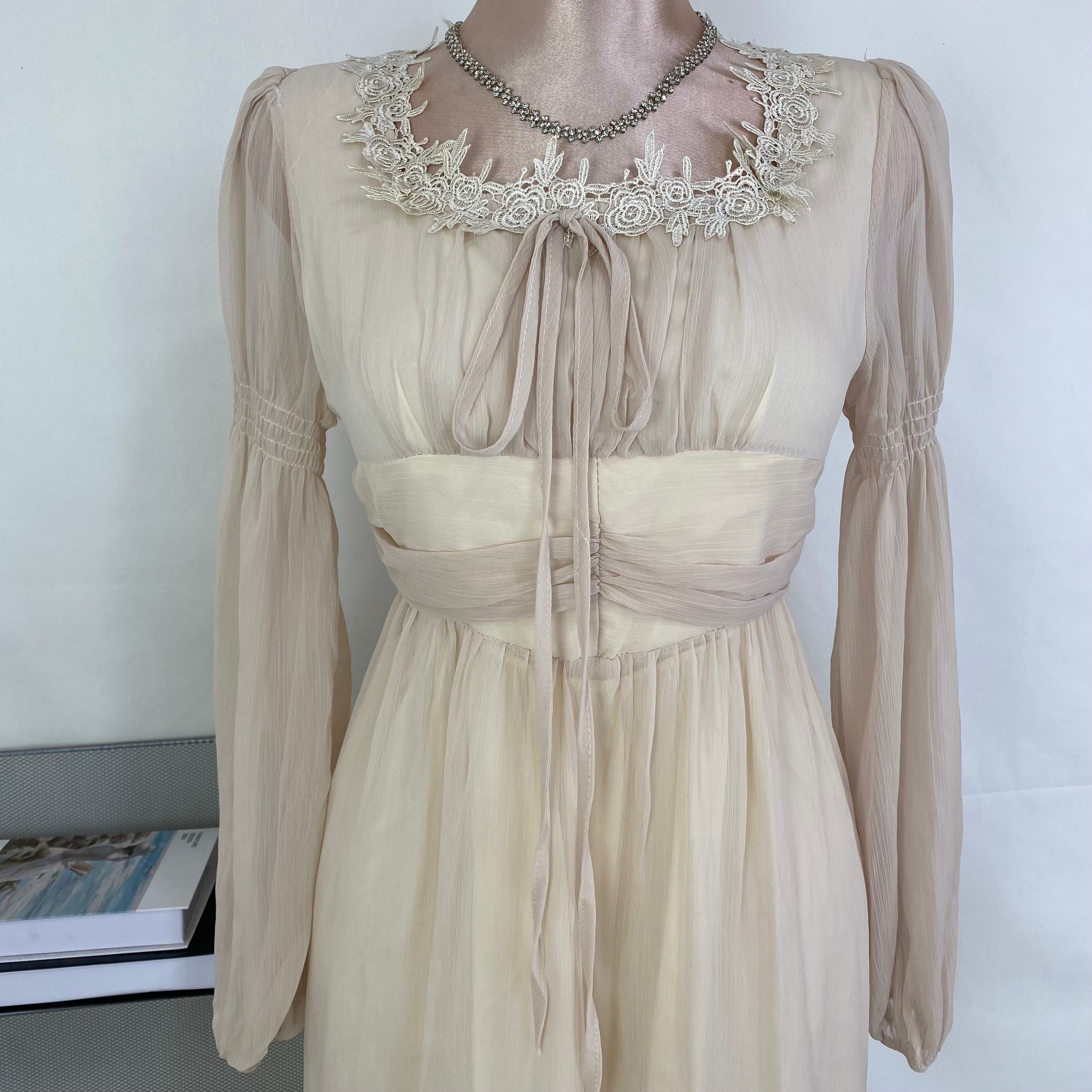 French-style vintage dress