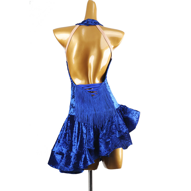 Customisable-Women's V-neck DanceWear Dance Dress Performance Wear