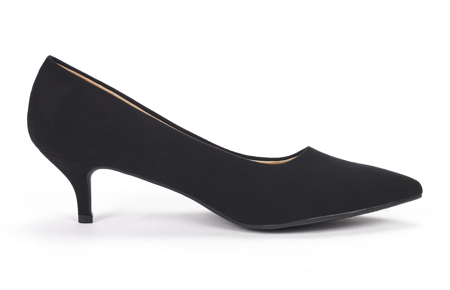 Kitten Heel Pointed Toe Pumps
