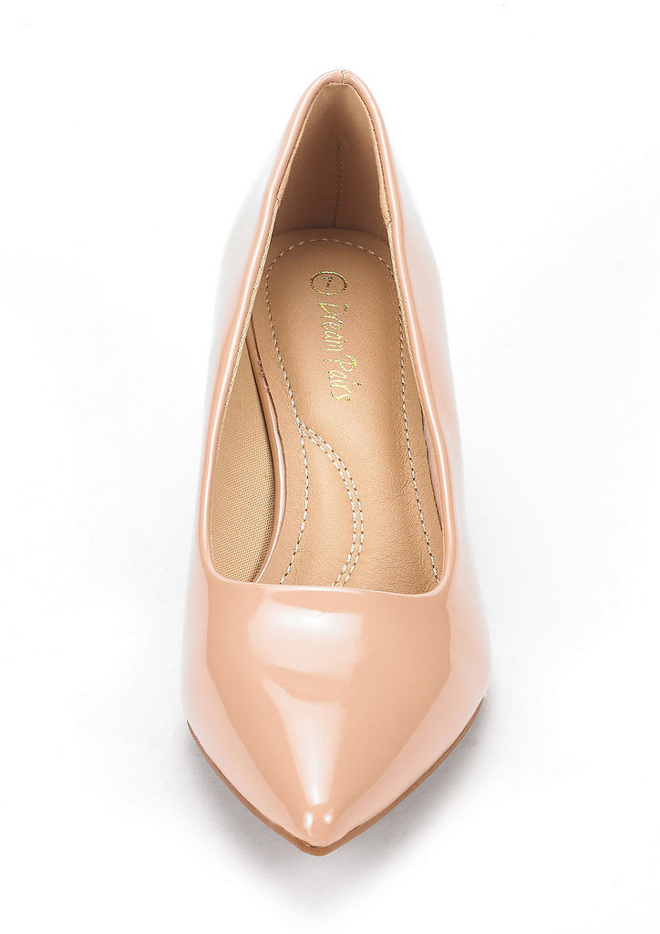 Kitten Heel Pointed Toe Pumps