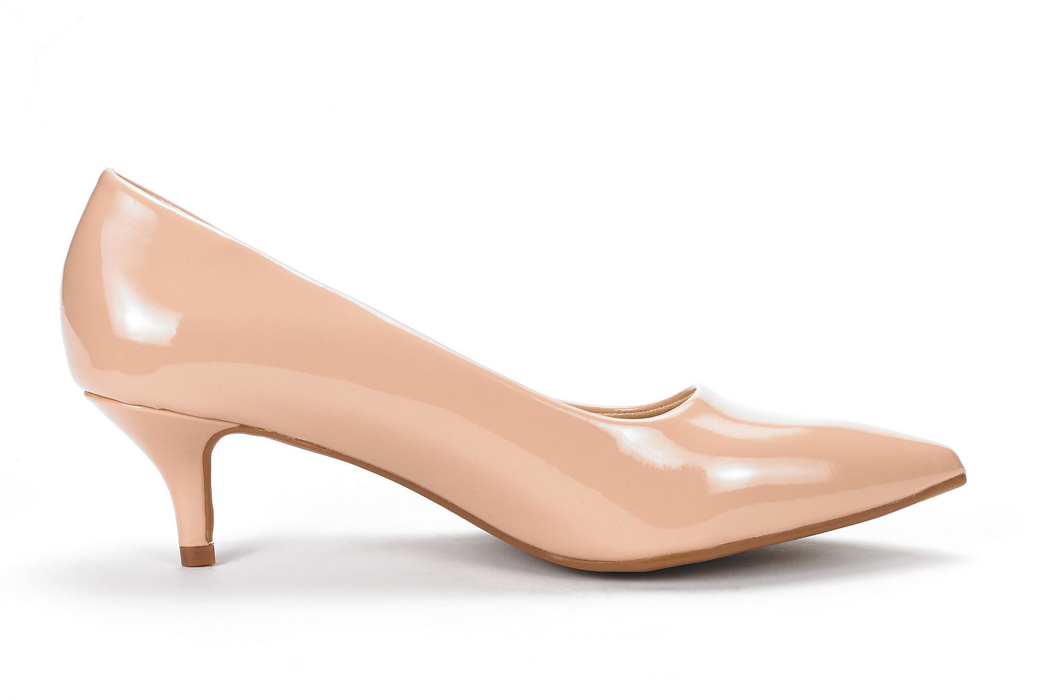 Kitten Heel Pointed Toe Pumps