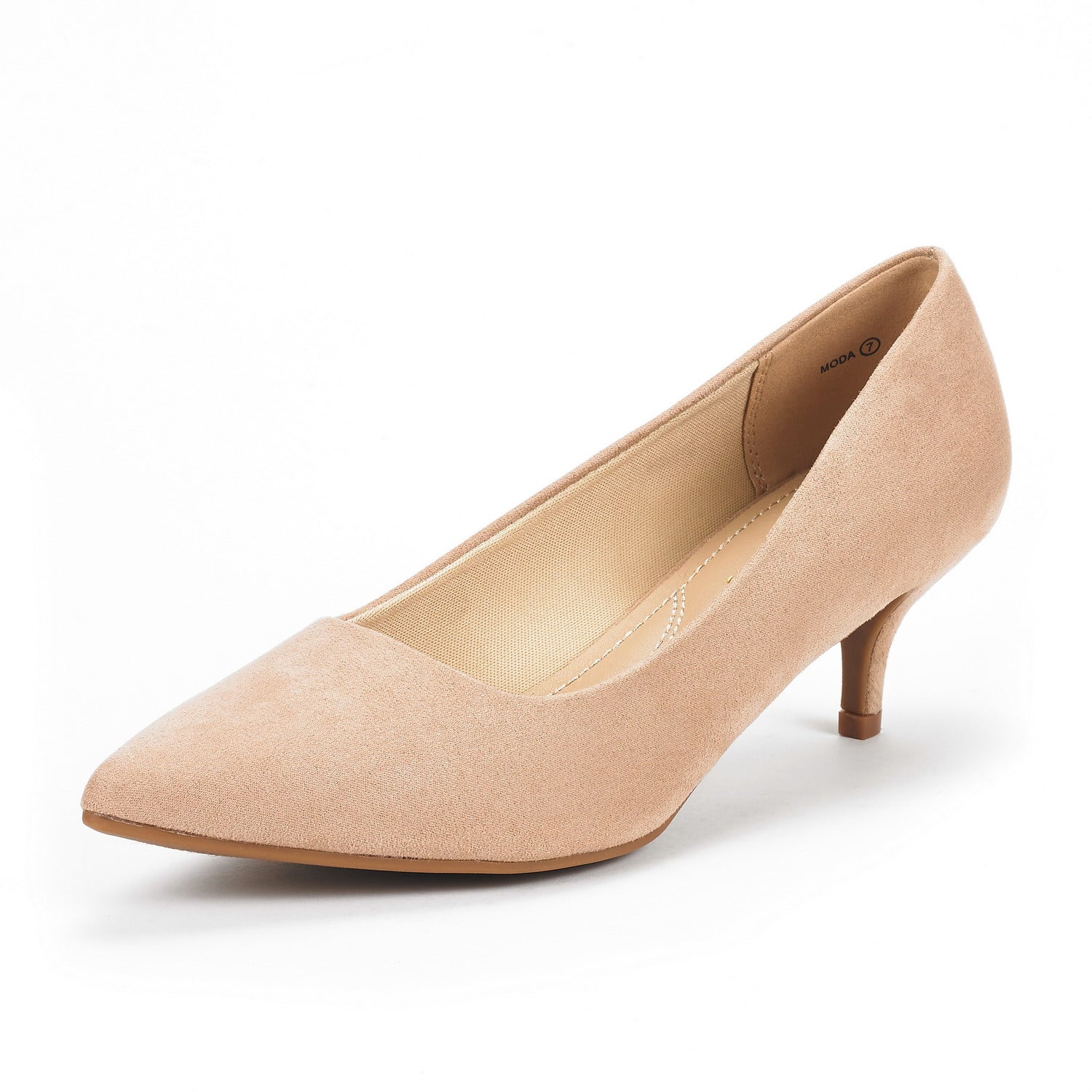 Kitten Heel Pointed Toe Pumps