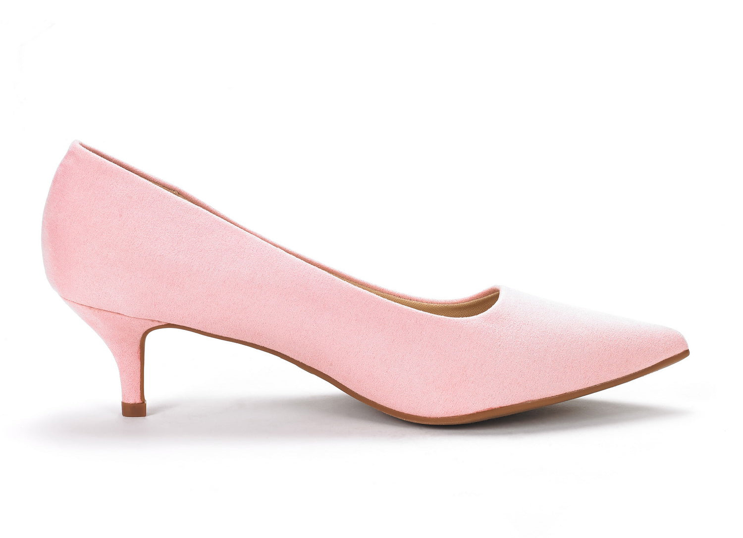 Kitten Heel Pointed Toe Pumps