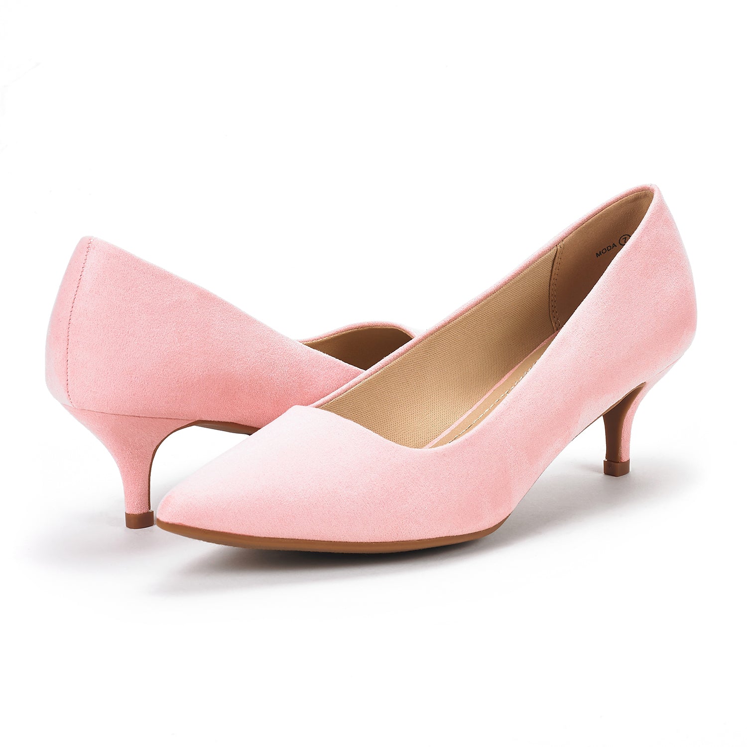 Kitten Heel Pointed Toe Pumps
