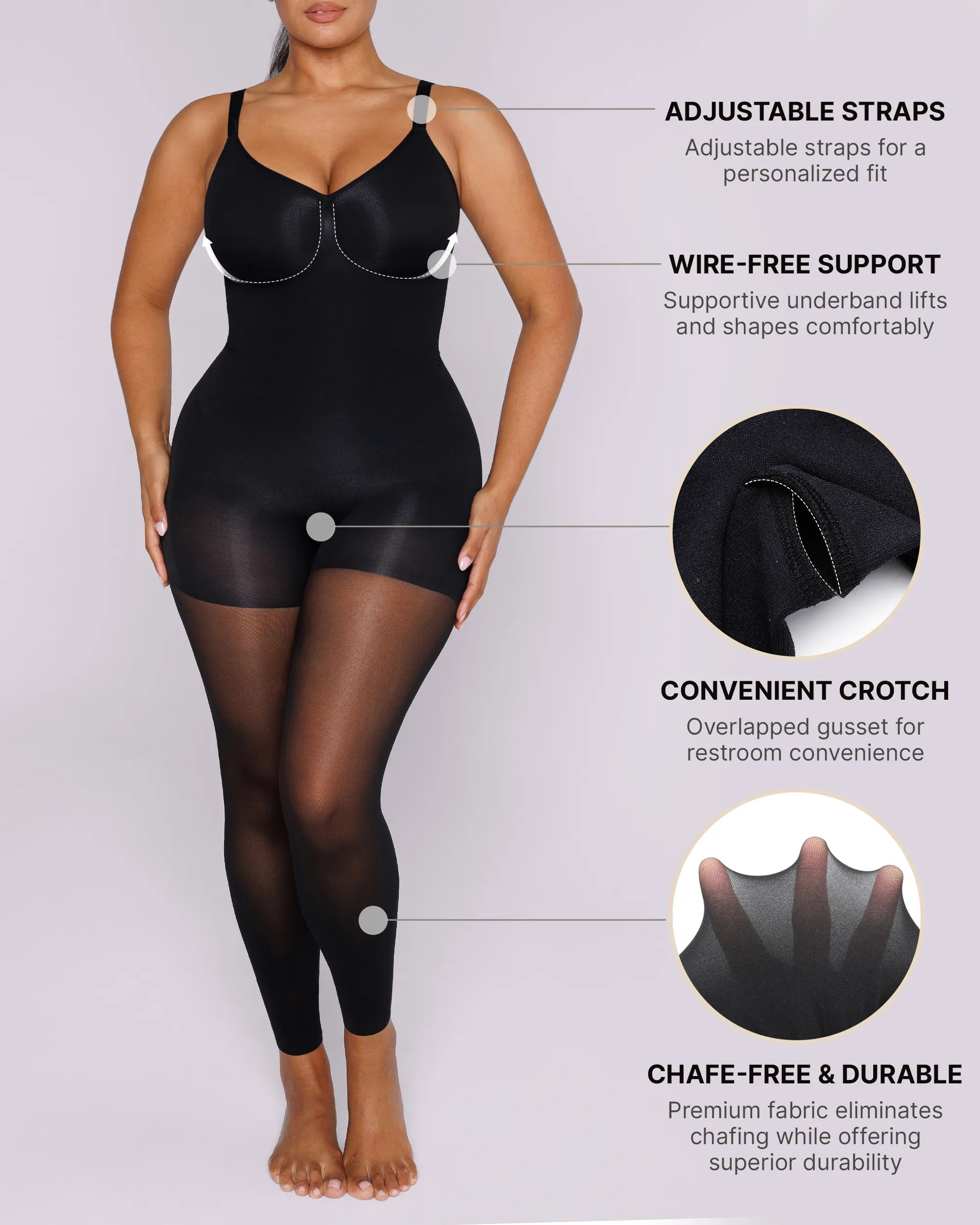 MistWeaveâ„?Skin Flow Full Coverage Bodysuit