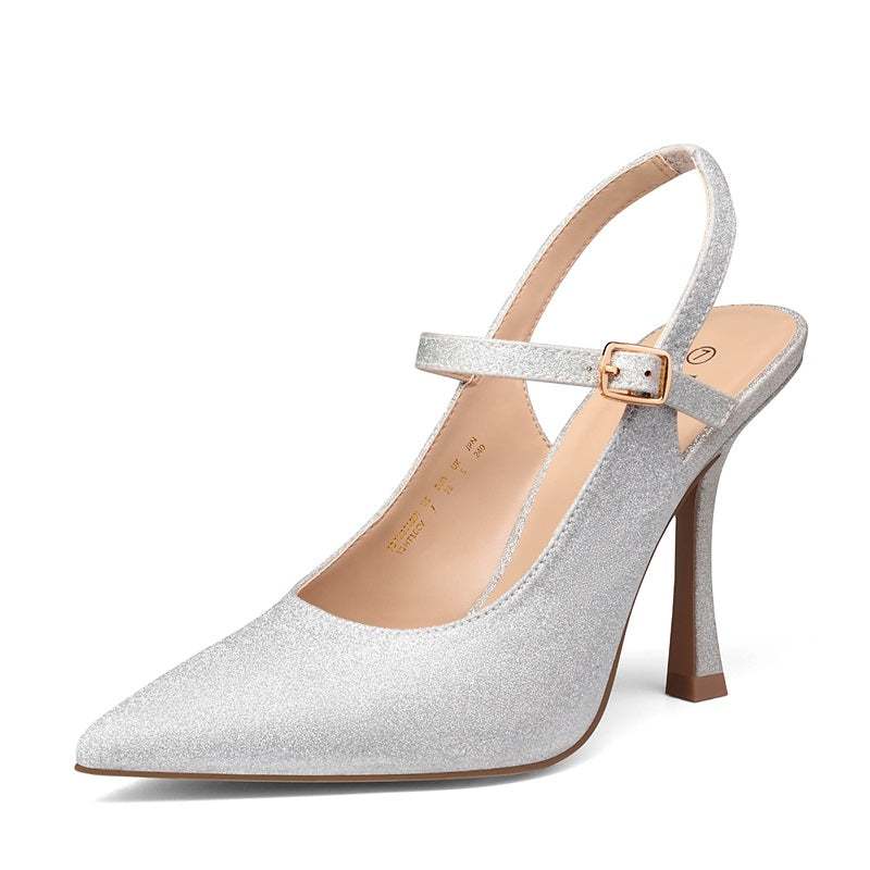 Pointed Toe Stiletto Heels Pumps