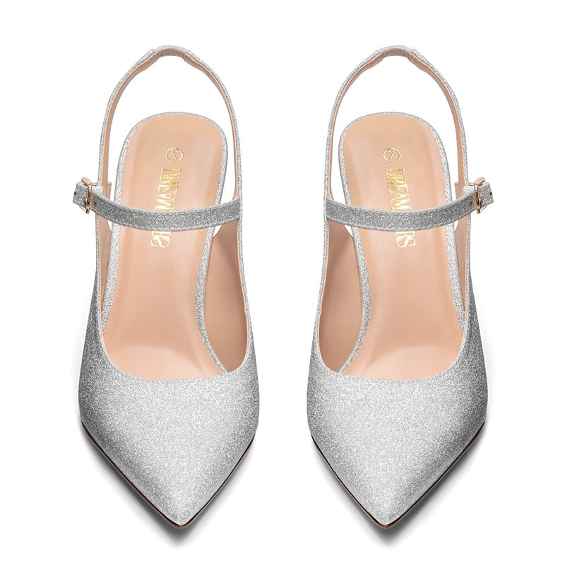 Pointed Toe Stiletto Heels Pumps