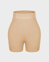 Sculpting Lace Shapewear Shorts for Tummy Control & Butt Lift
