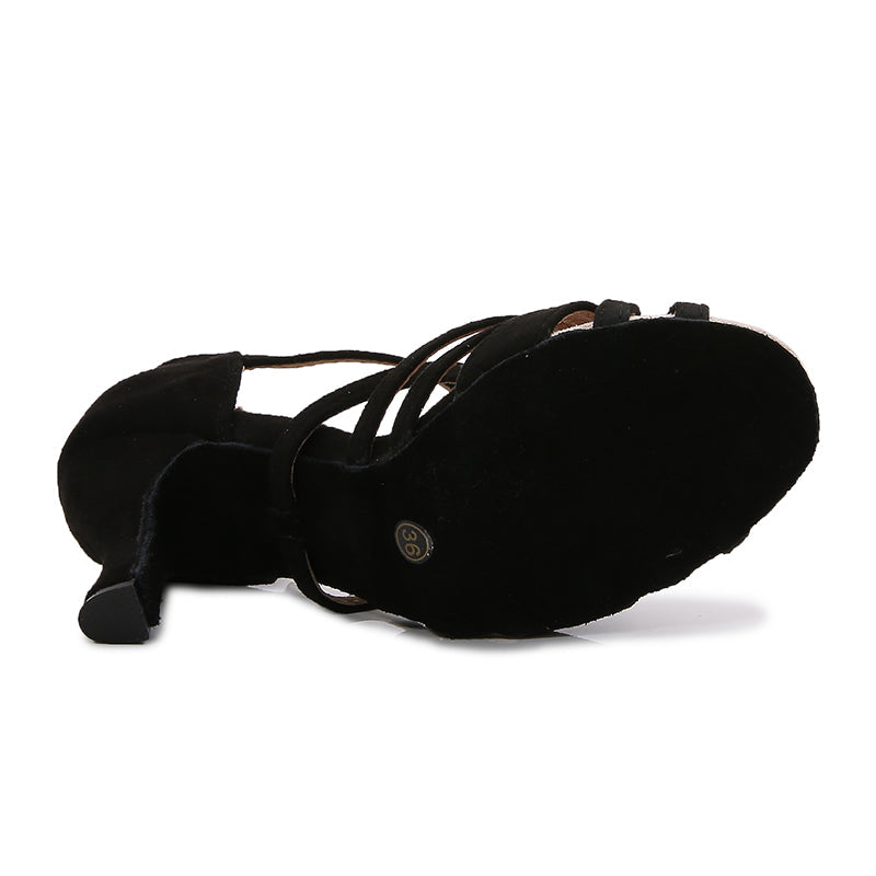 Women's Customized Heel Latin Dance Shoes Ballroom Dance Shoes
