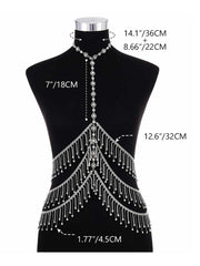 Bohemian Shiny Rhinestone Body Chain
