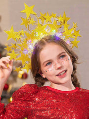 LED Luminous Star Headband for Festivals