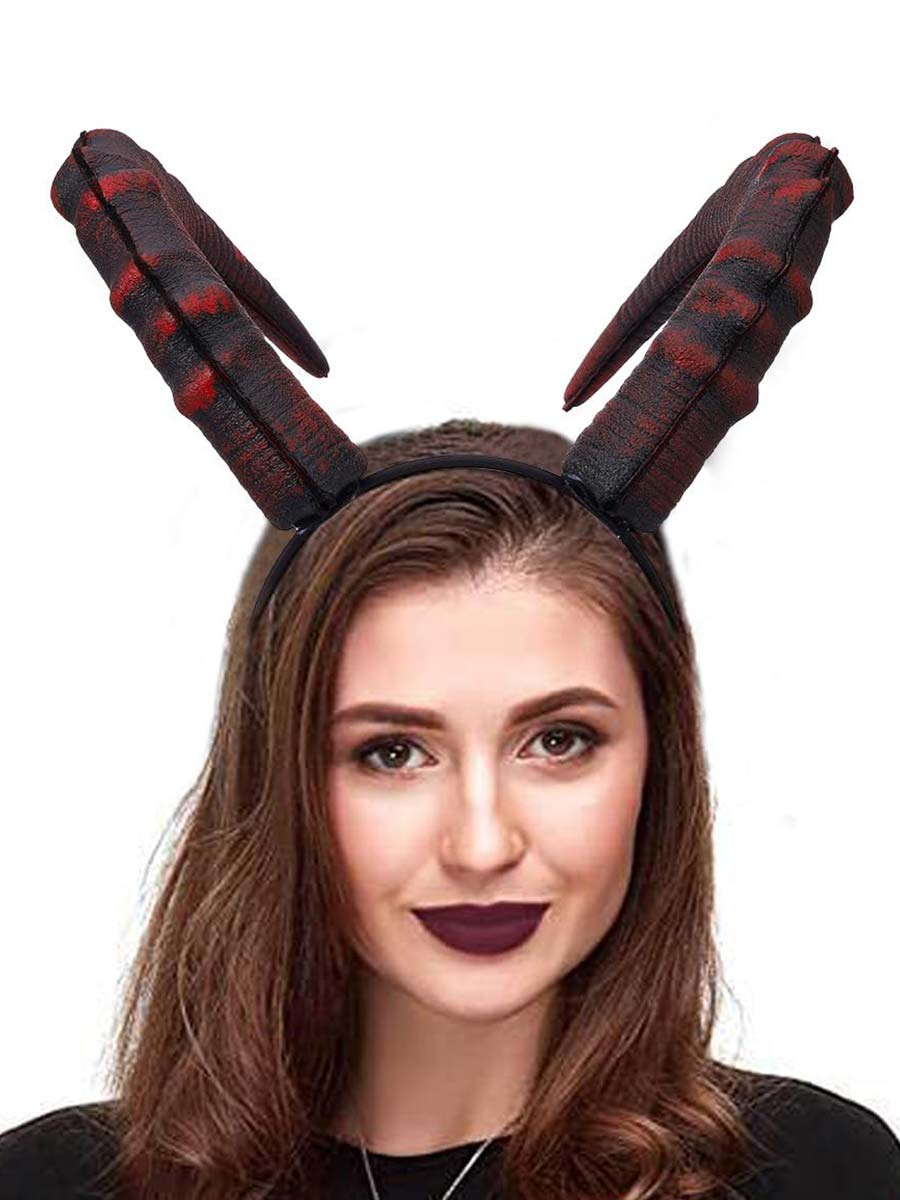 Succubus Demon Horns Headband for Role Playing
