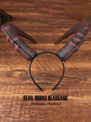Succubus Demon Horns Headband for Role Playing