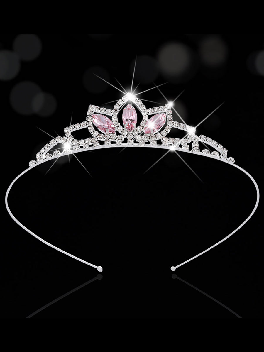 Rhinestone Crown Birthday Tiara