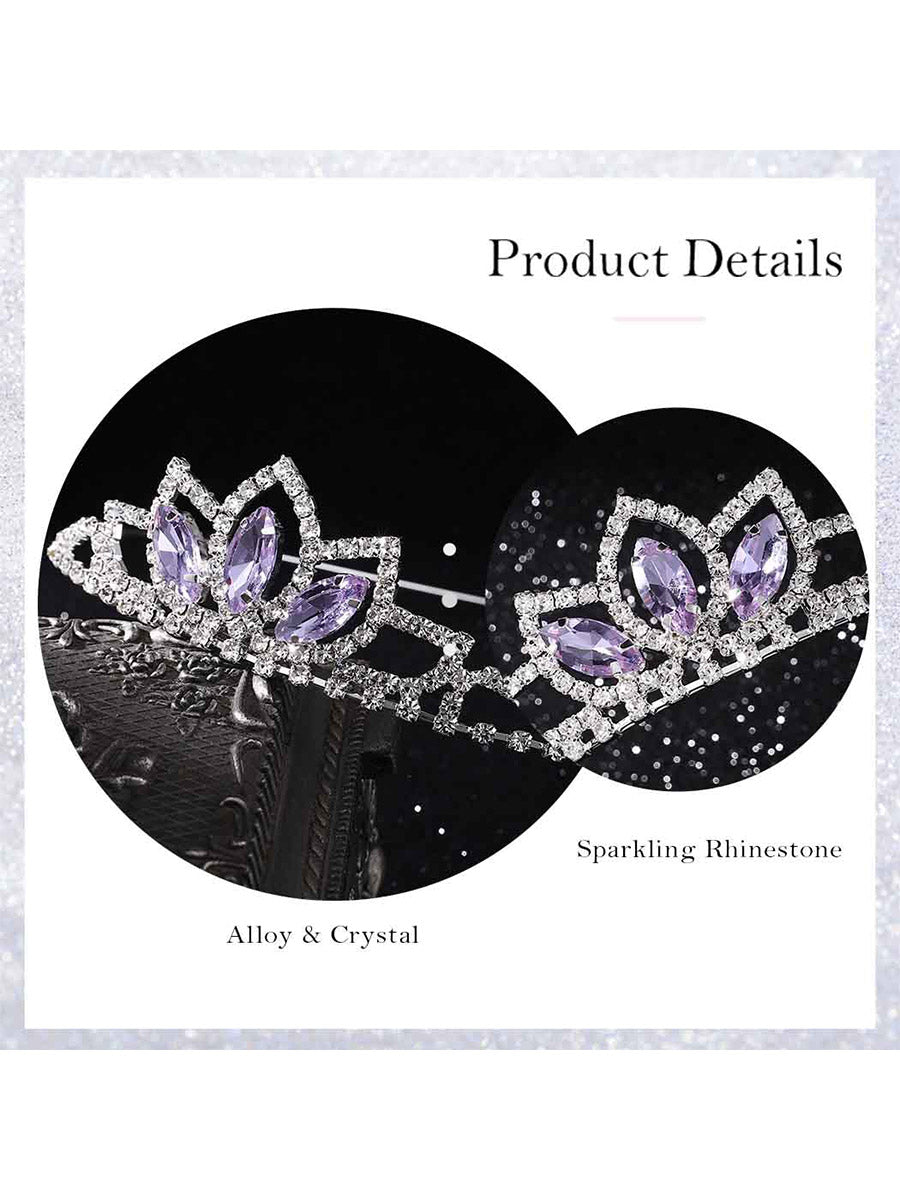 Rhinestone Crown Birthday Tiara