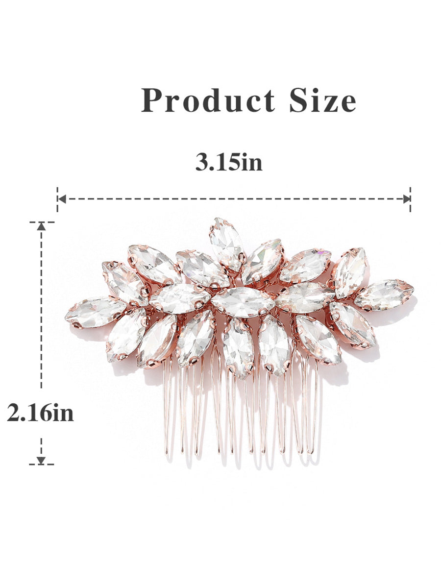 Rhinestone Women's Prom Hair Comb