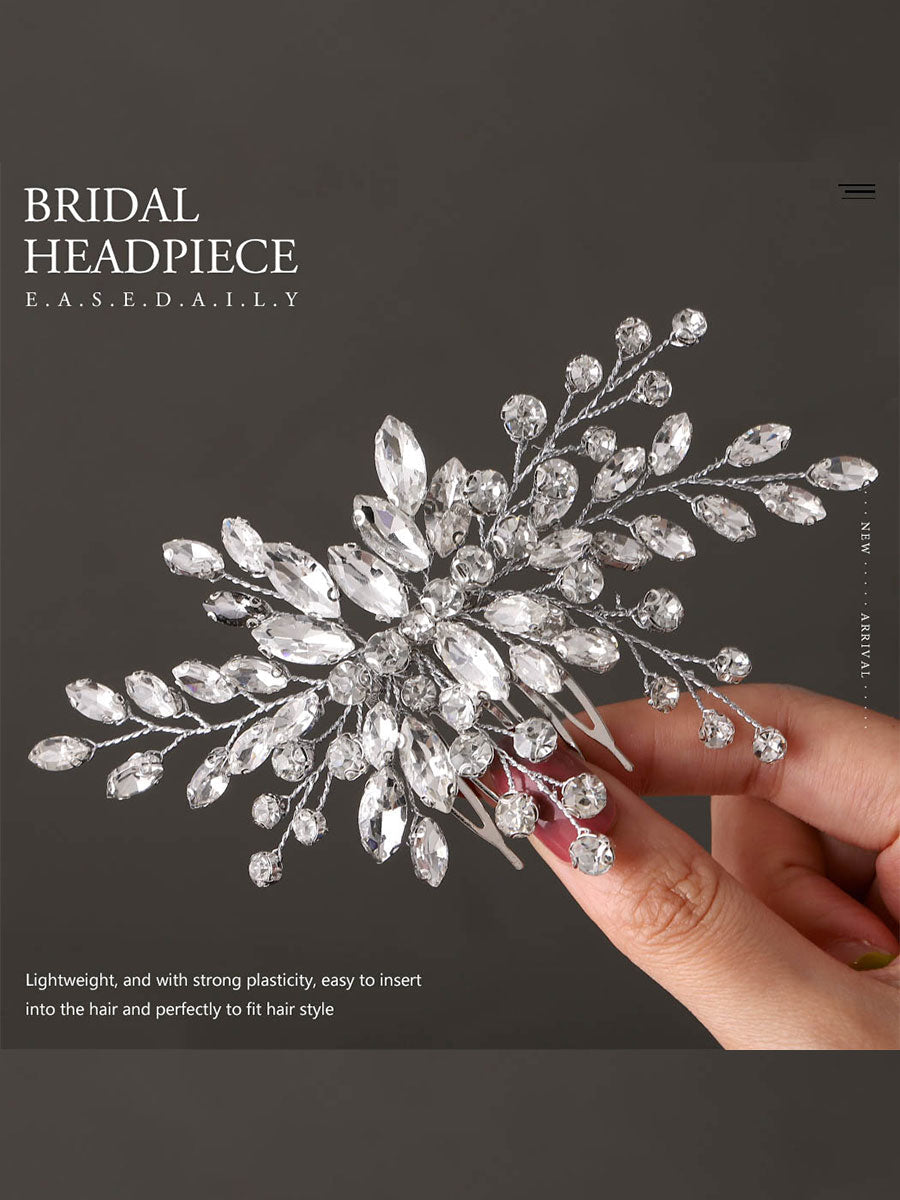Brilliant Crystal Bridal Wedding Hair Comb