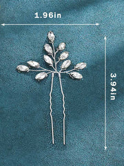 3-Piece Crystal Wedding Hairpin