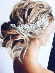 Crystal Vine Hair Accessories for Weddings