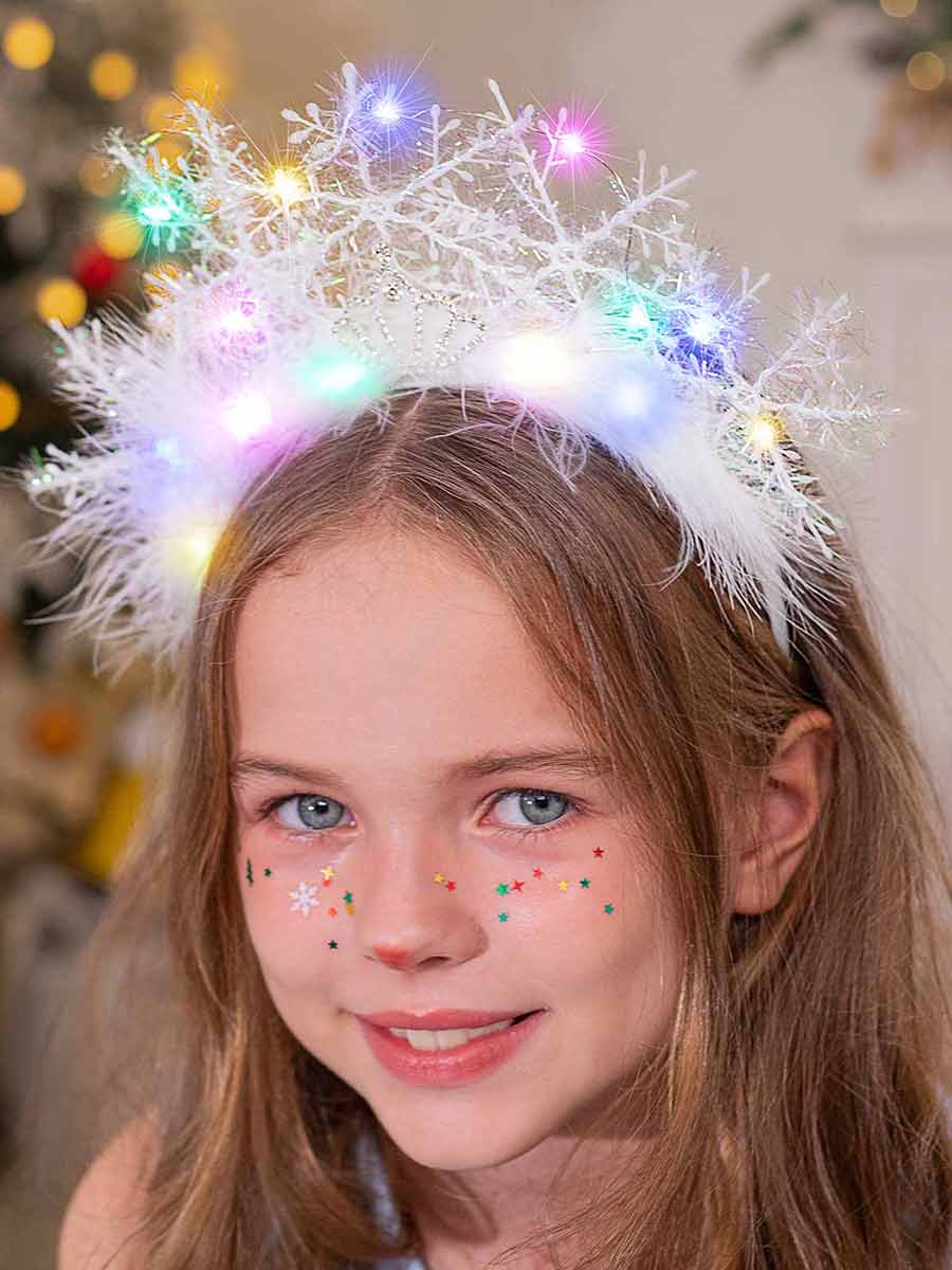 Snowflake LED Light-up Headband