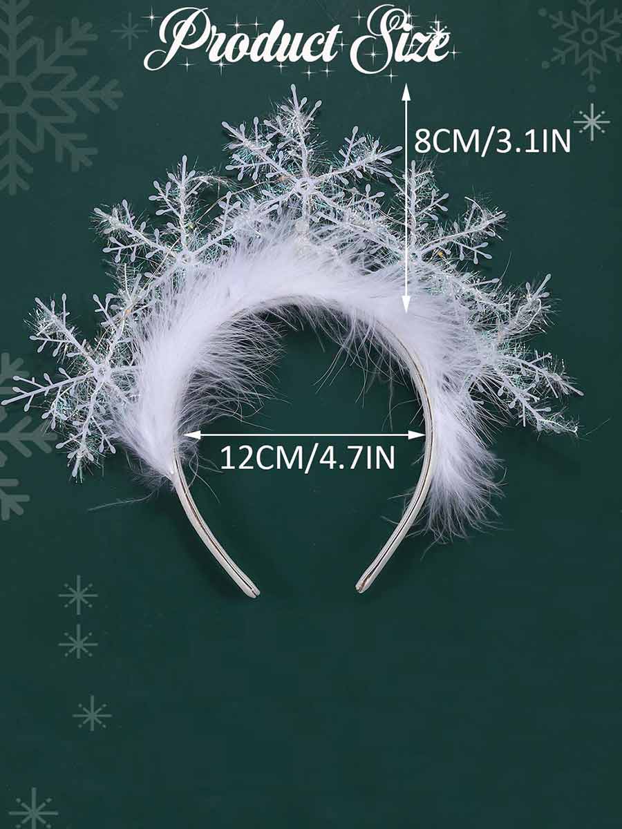 Snowflake LED Light-up Headband