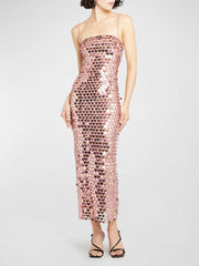 Statement Sequin Gown - Long, Elegant, and Eye-Catching