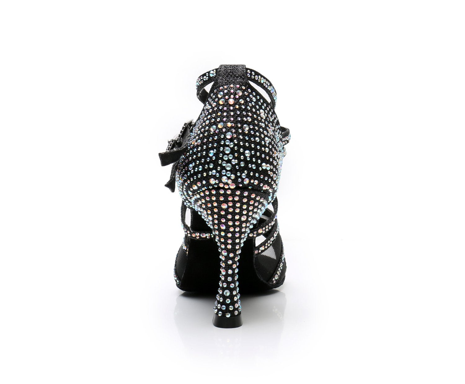 Women's Sparkling Glitter Customized Heel Latin Shoes Salsa Shoes Ballroom Dance Shoes