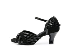 Women's Leatherette Customized Heel Latin Shoes Salsa Shoes Ballroom Dance Shoes