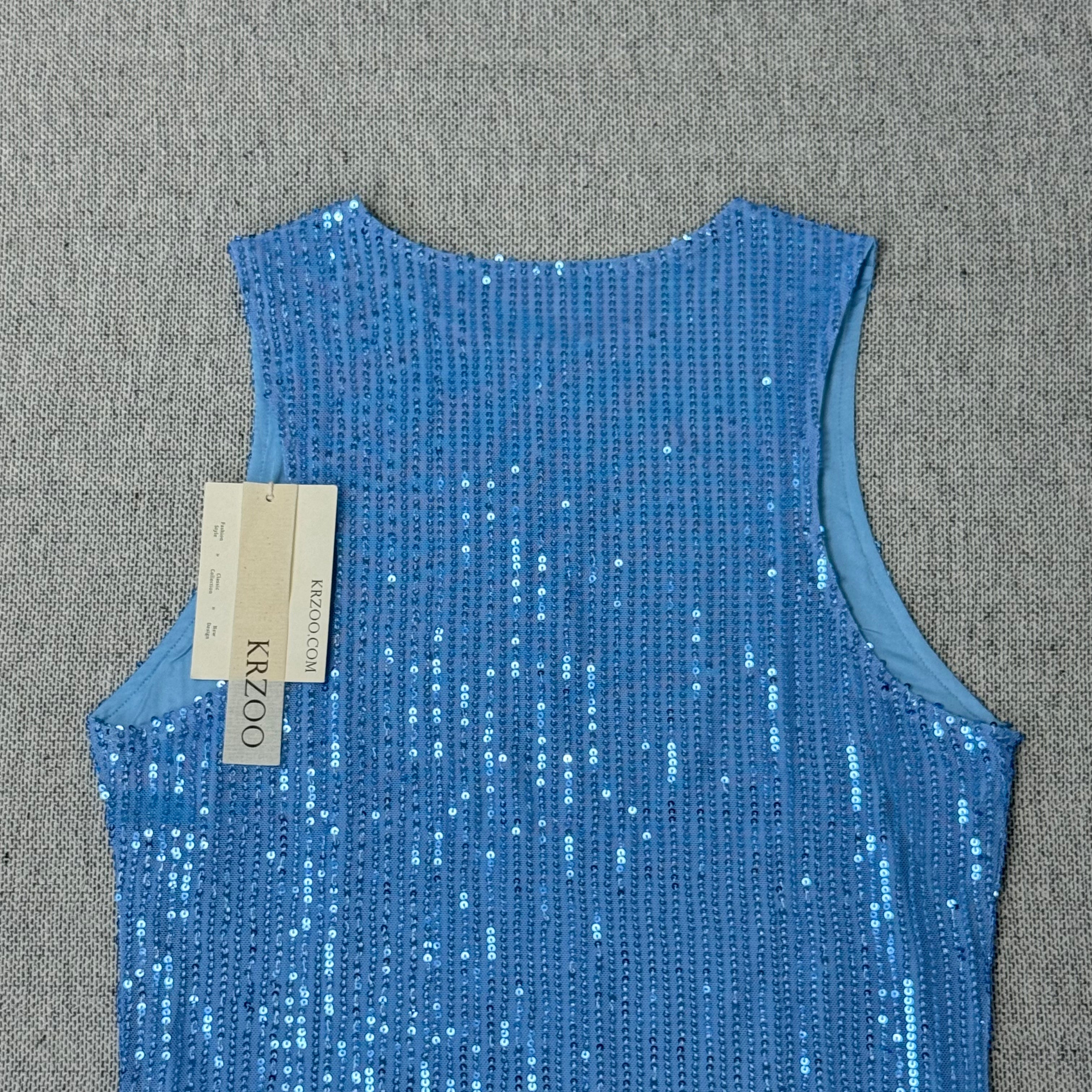 Shenxiang sequined vest