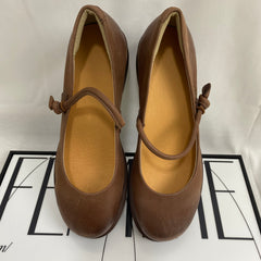 Soft-Soled Flat Leather Shoes
