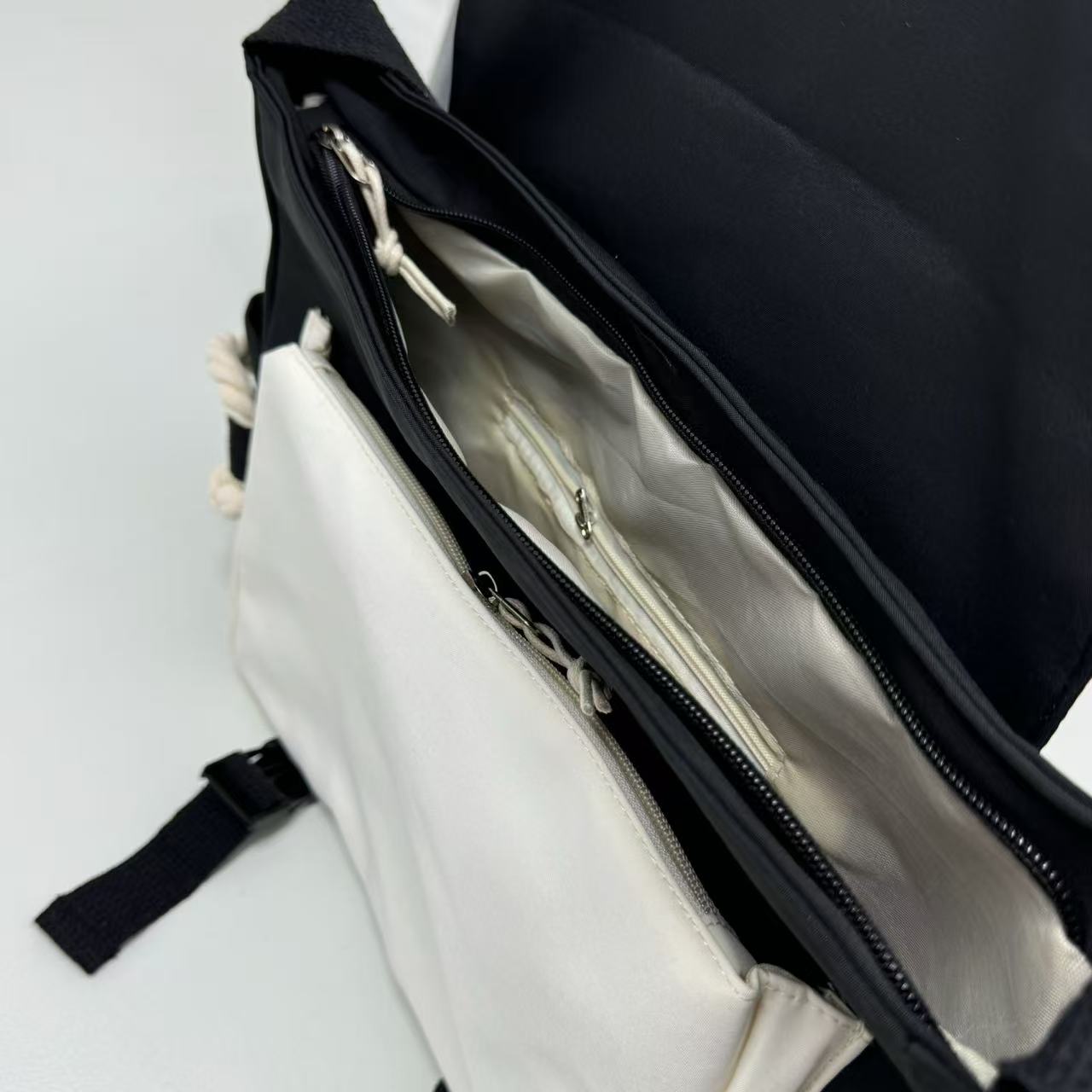 Multi-color diagonal crossbody casual shoulder bag