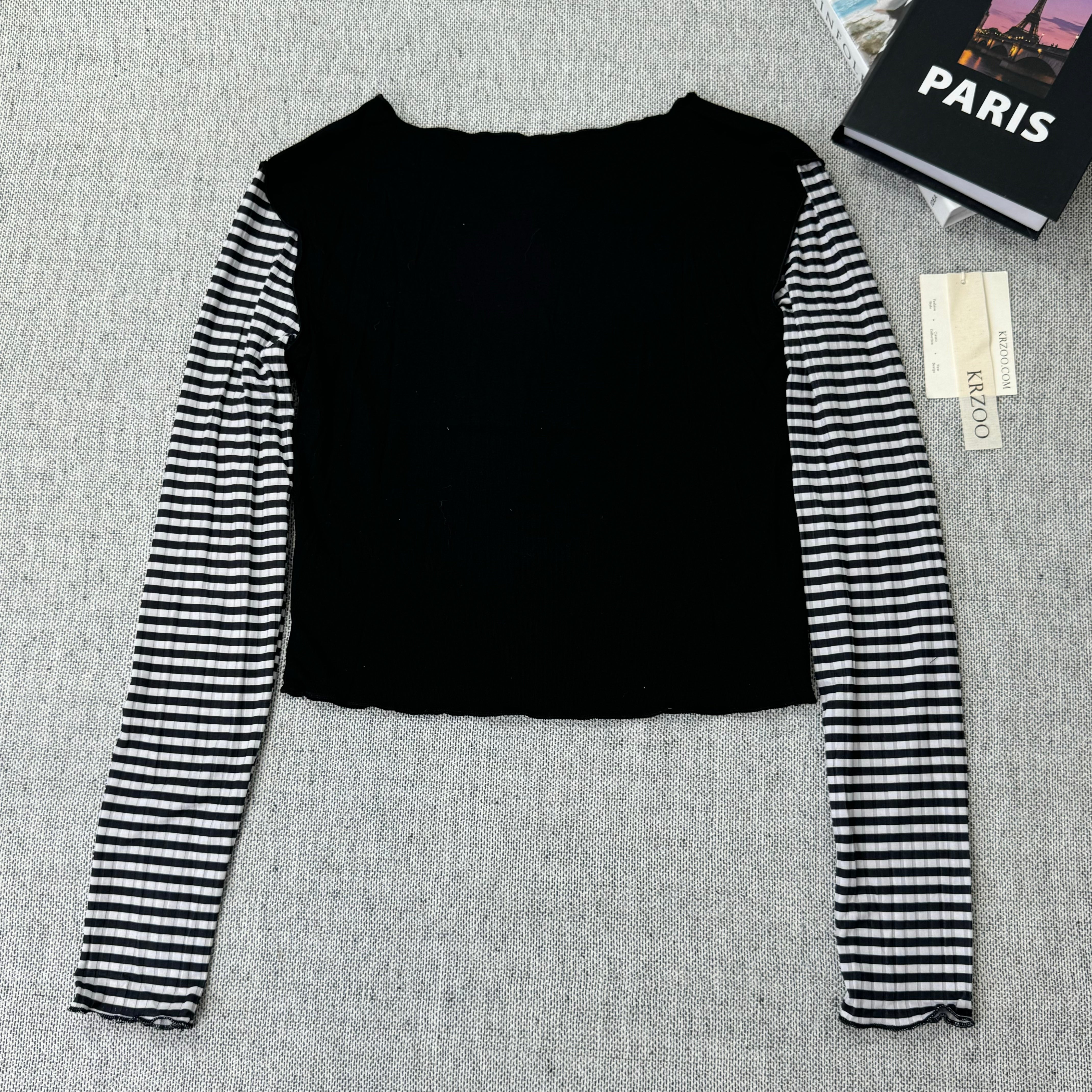 Star-shaped stripe patchwork