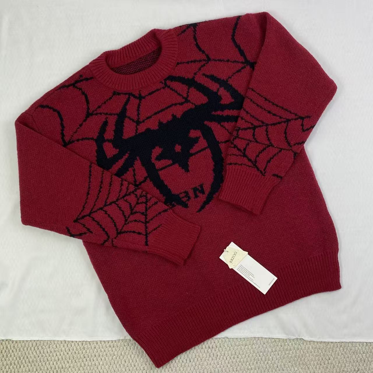 Vintage Tide Brand Spider Hole Sweater