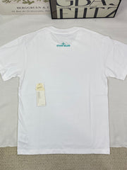 Large Compass Print Loose T-Shirt
