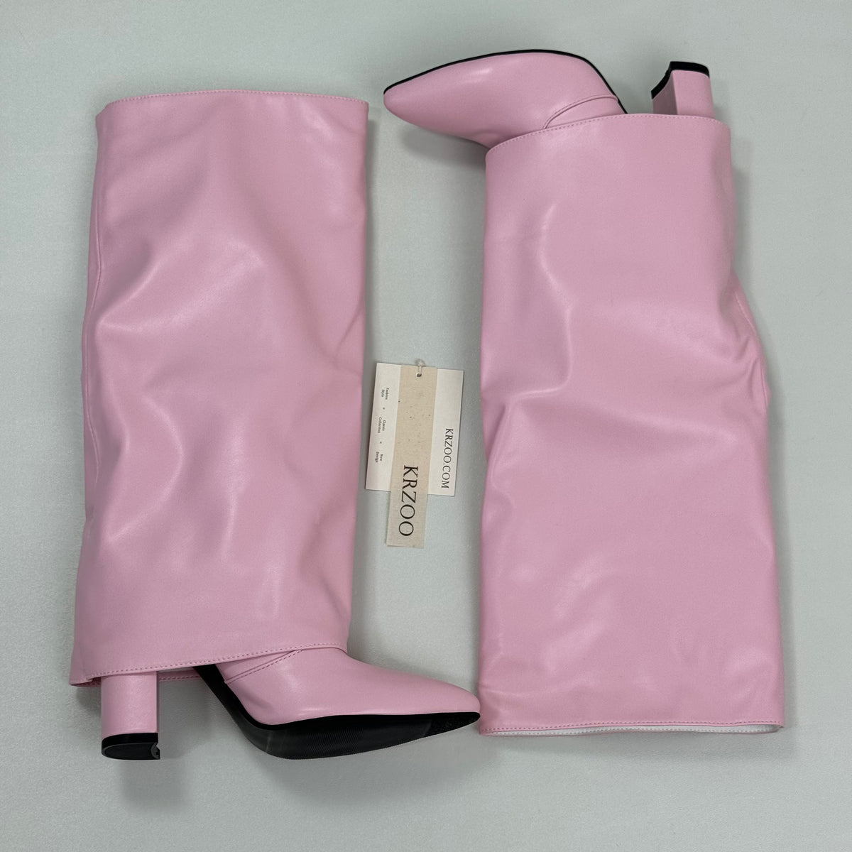 Calf-length boots and knee-high boots