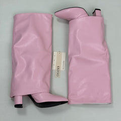 Calf-length boots and knee-high boots