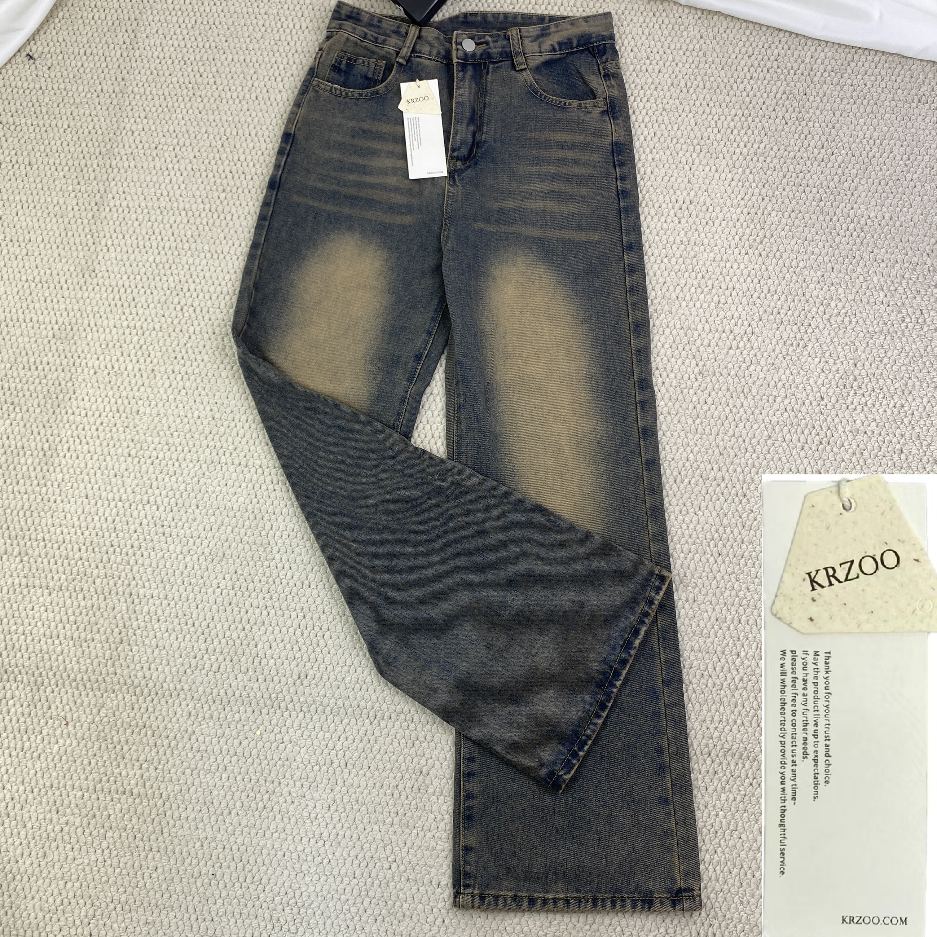 Wide-leg, stretchy and loose fit jeans