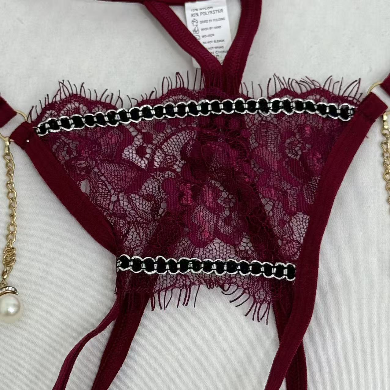 Lace European And American Style Low-Waisted Thongs