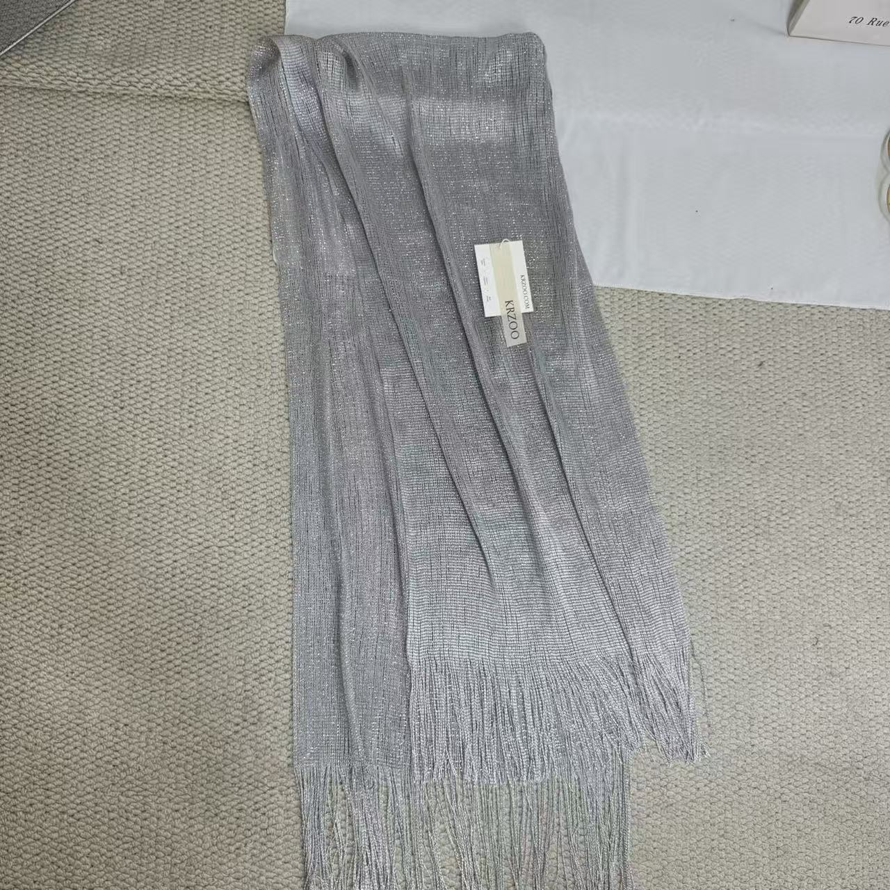 Rayon Scarf/Openwork Shawl