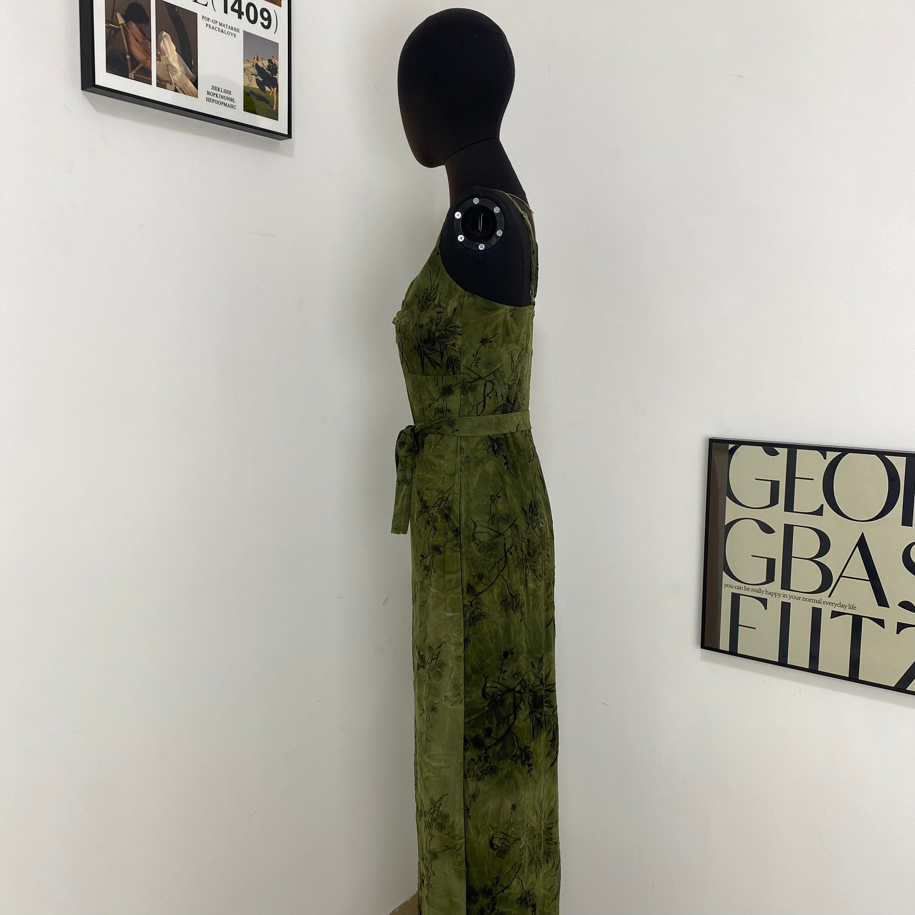 Slimming V-Neck Slip Dress