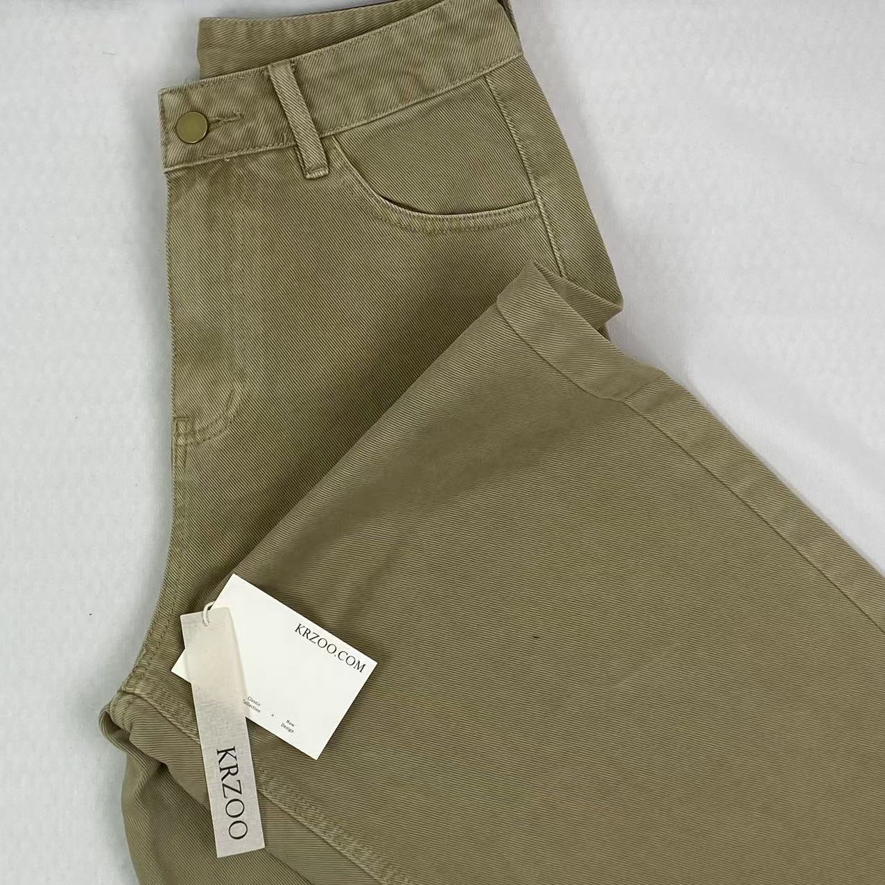 Retro high-waisted loose wide-leg pants